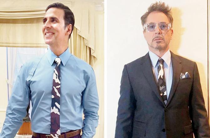 અક્ષયકુમાર સાથે આર્યન મેન