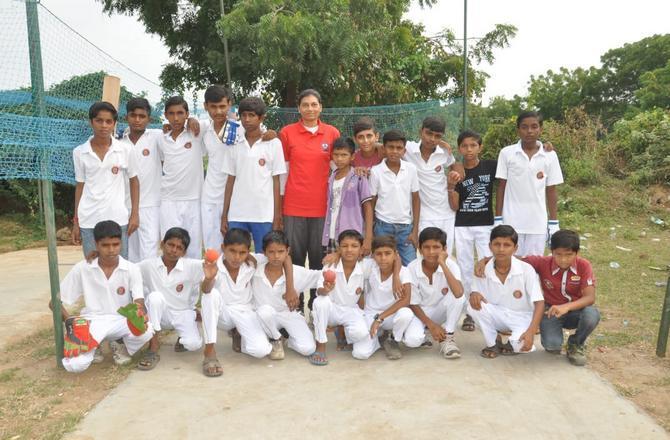 બાળકો સાથે જીજ્ઞા ગજ્જર