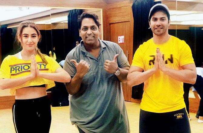 સારા અલી ખાન પર કૉપી કરવાનો આરોપ મૂક્યો વરુણ ધવને