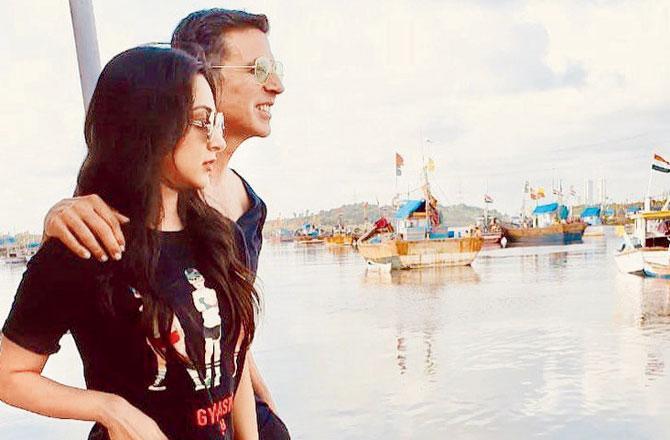 અક્ષયકુમાર અને કિયારા અડવાણ‌ી