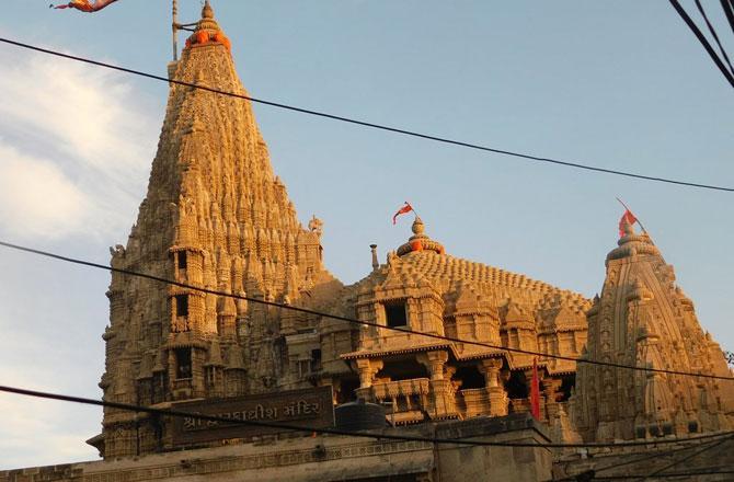 ગુજરાતના દ્વારકામાં આવેલું મંદિર