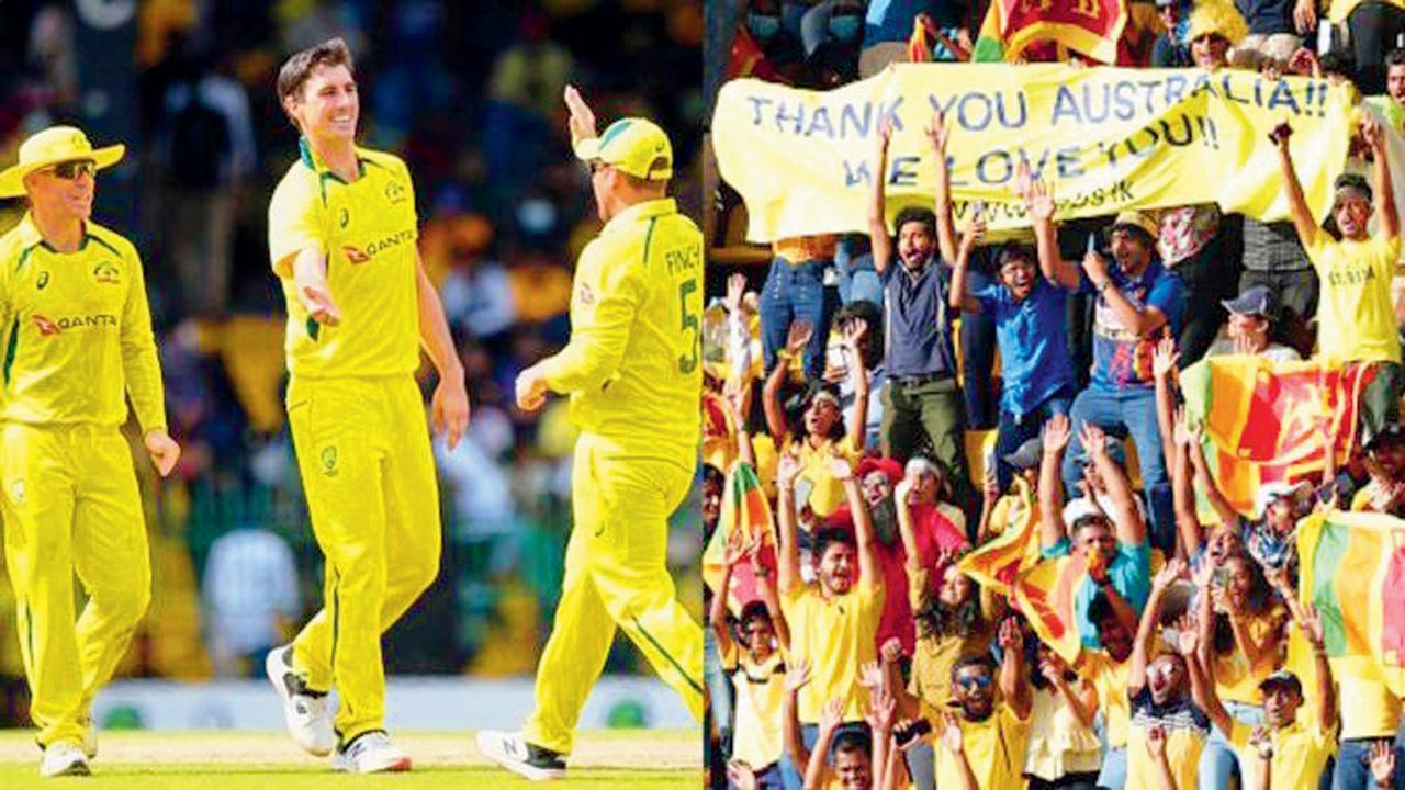 ઑસ્ટ્રેલિયાના તમામ ક્રિકેટરોનું શ્રીલંકામાં ડોનેશન