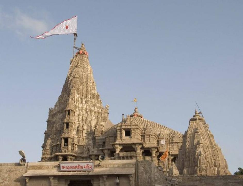 ગુજરાતના દ્વારકા સ્થિત દ્વારકાધીશ મંદિરની ફાઇલ તસવીર