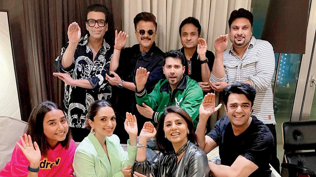 ‘જુગ જુગ જિયો ફિલ્મની ટીમનું ગેટ-ટુગેધર 