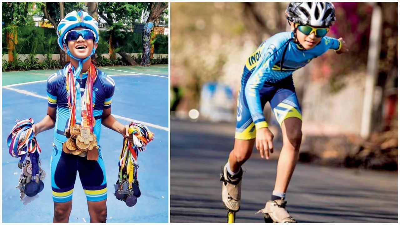 મેડલની સેન્ચુરી ફટકારી લીધી છે આ લિટલ સ્કેટરે