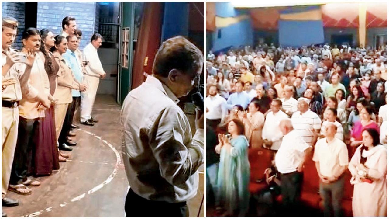 ભવન્સમાં કેતકી દવેને સ્ટૅન્ડિંગ ઓવેશન આપવામાં આવ્યું હતું