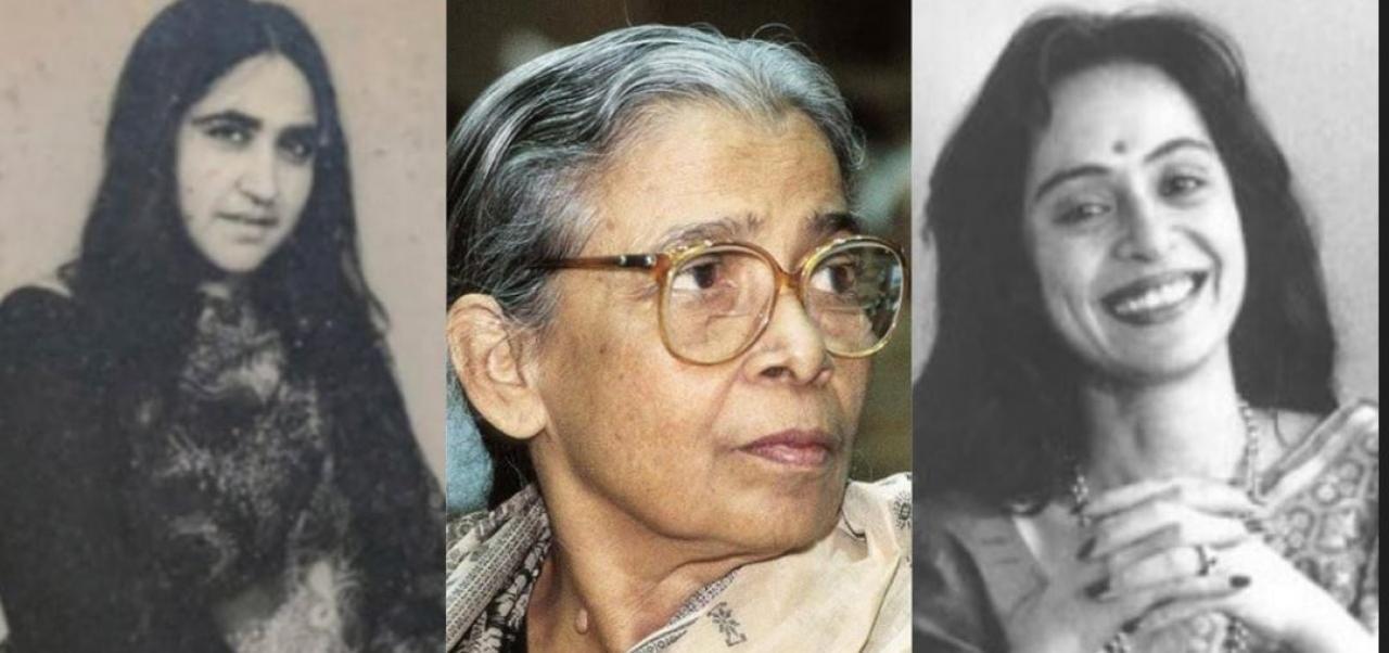 વાજીદા તબસ્સુમ, મહાશ્વેતા દેવી અને ગીતા મહેતા