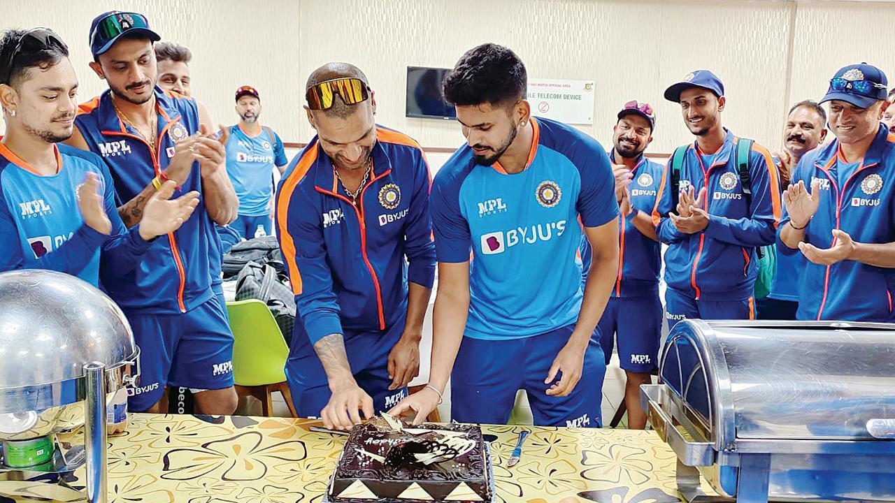 ટીમ ​ઇન્ડિયા સાથે શ્રેયસ ઐયર