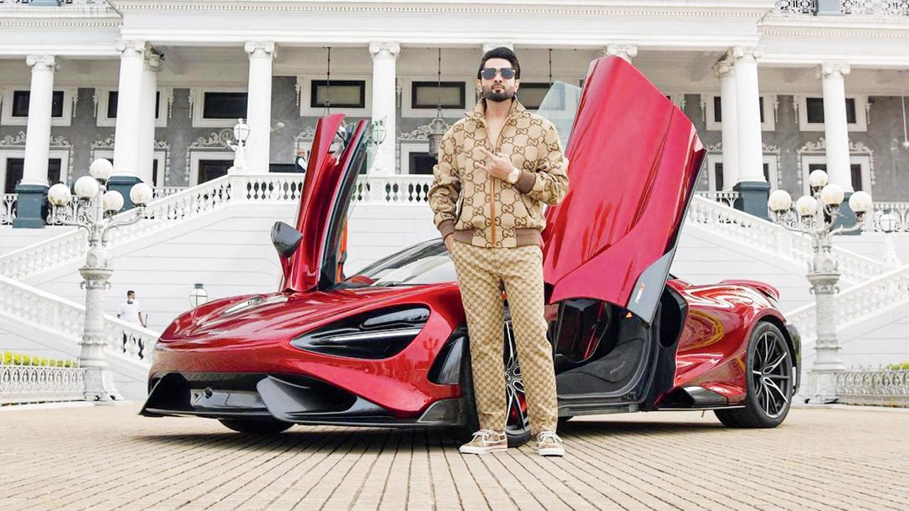 હૈદરાબાદનો બિઝનેસમૅન નાસીર ખાન અને મૅક્‍લારેન 765LT સ્પાઇડર