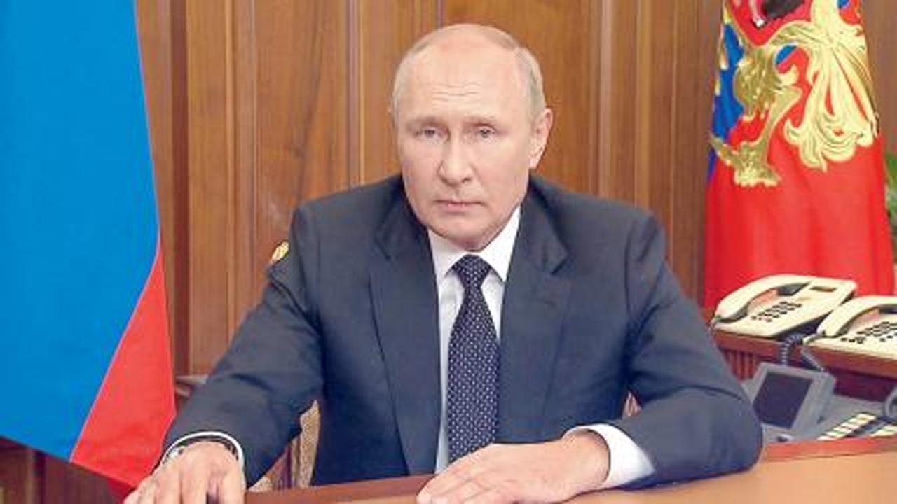 વ્લાદિમીર પુતિન (તસવીર સૌજન્ય મિડ-ડે ગુજરાતી)