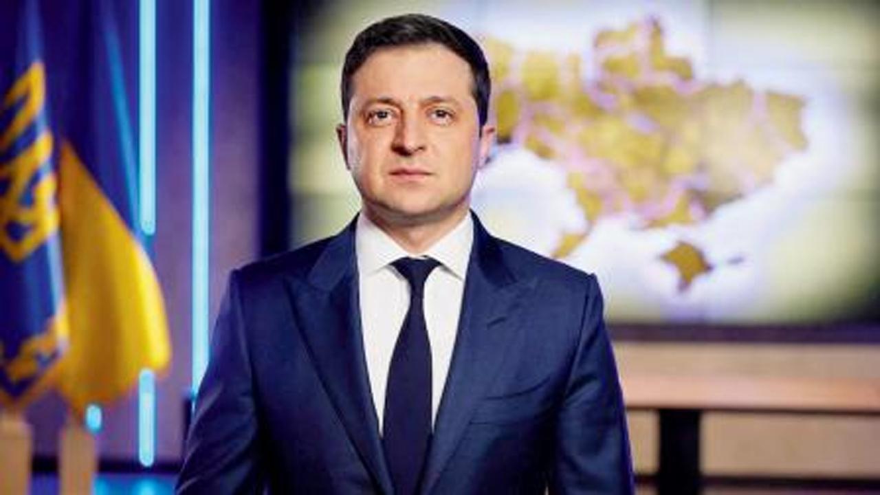 યુક્રેનના રાષ્ટ્રપતિ વોલોદિમીર ઝેલેન્સ્કી