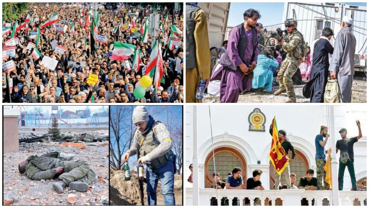 યુદ્ધ, વિરોધ પ્રદર્શન અને સંકટ વચ્ચે ચર્ચામાં રહ્યાં આ આંતરરાષ્ટ્રીય મુદ્દાઓ