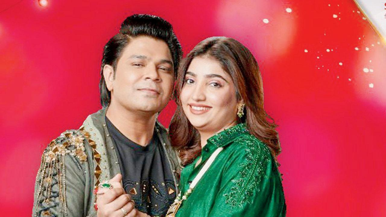 અંકિત તિવારી પત્ની સાથે