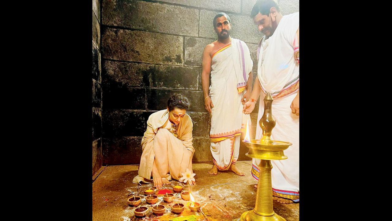 બાલાજીના મંદિરે જઈ આવી કંગનાએ