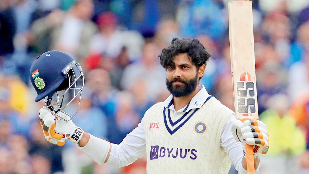 સેન્ચુરી ફટકાર્યા બાદ રવીન્દ્ર જાડેજા