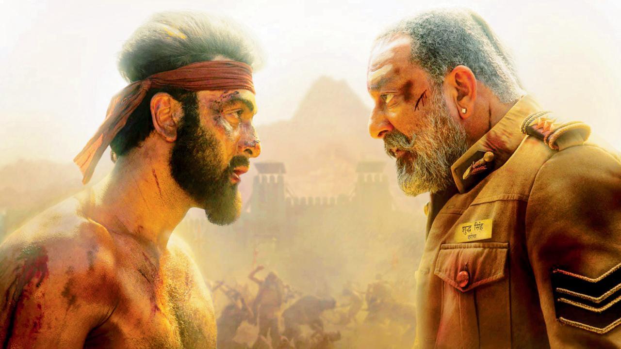 શમશેરા ફિલ્મનો સીન 