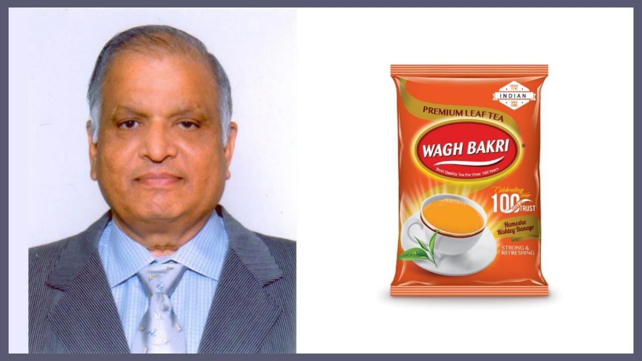 રોસેશ દેસાઇ વાઘબકરી ચા ગ્રુપના મેનેજિંગ ડિરેક્ટર