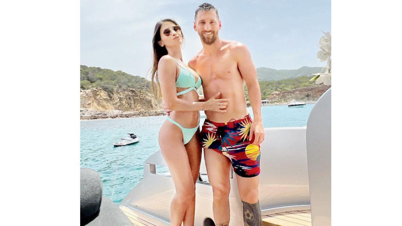 લિયોનેલ મેસી અને પત્નીની ૫૮ લાખ રૂપિયાના ભાડાવાળી યૉટ પર સફર