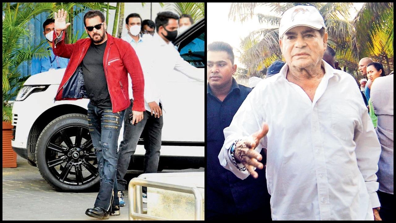 સલમાન ખાન અને સલીમ ખાન