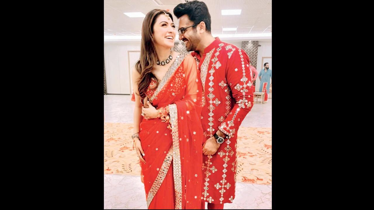 હંસિકા મોટવાણી અને સોહેલ ખતુરિયા