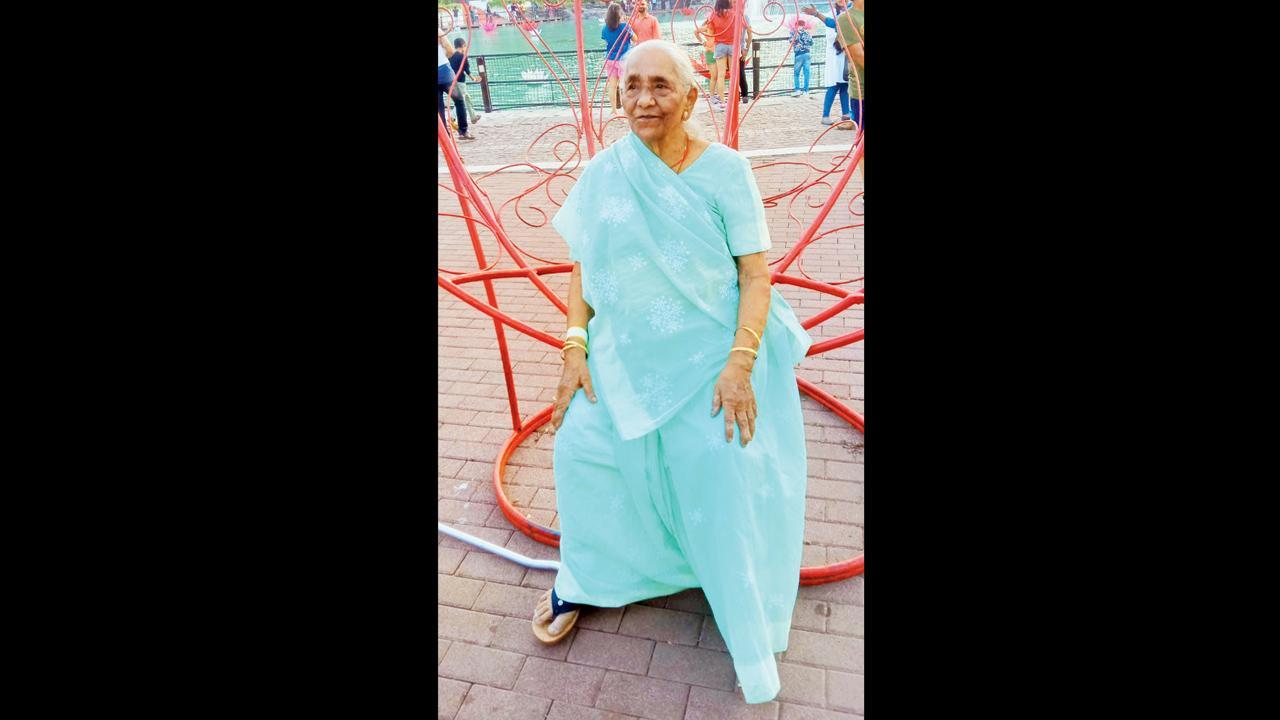 ઘાટકોપરમાં રહેતાં ૮૯ વર્ષનાં હેમલતાબહેન પરમાર