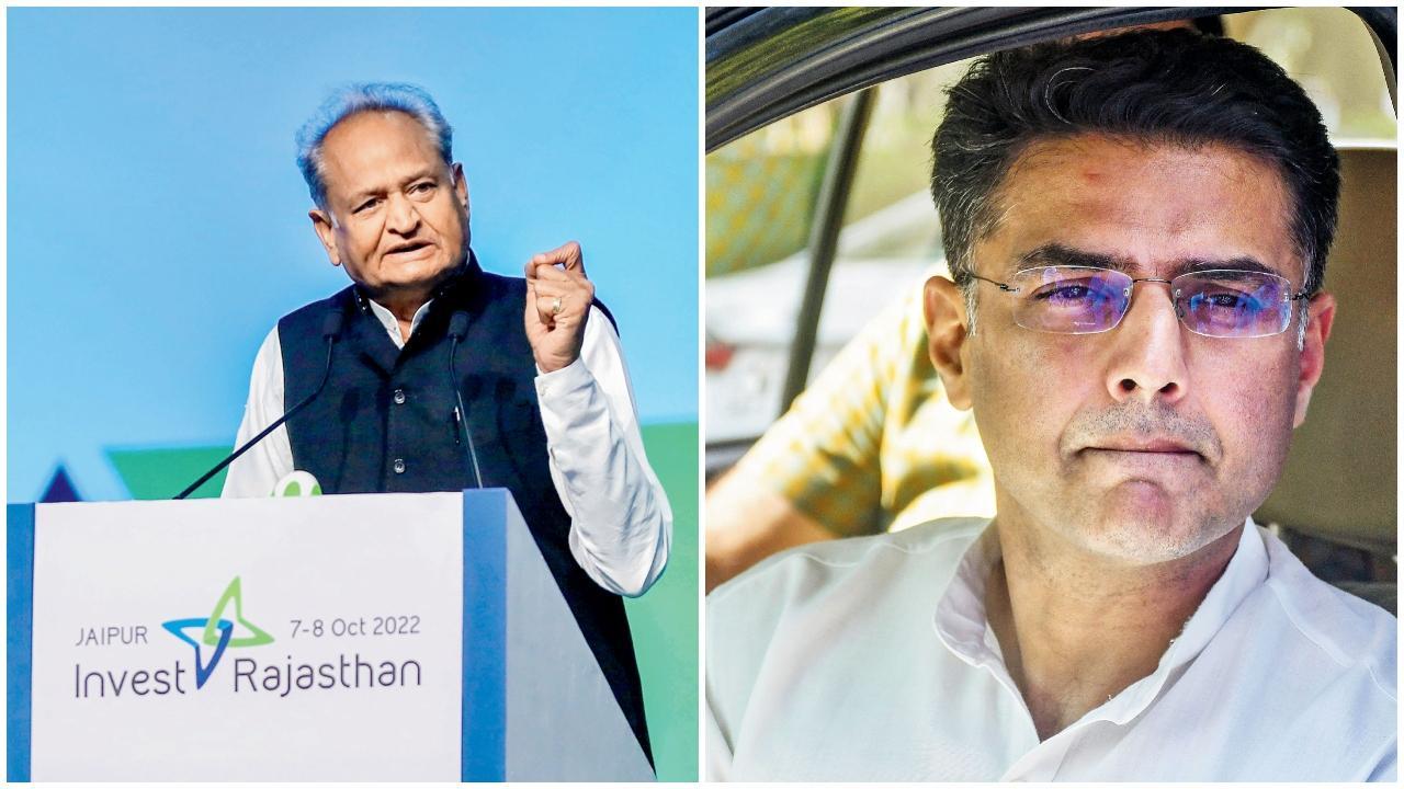 અશોક ગેહલોત અને સચિન પાયલટ