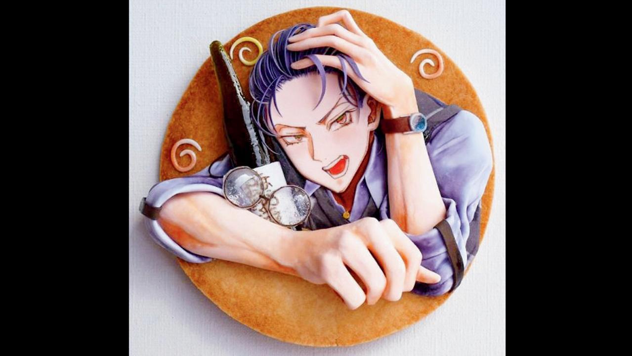 કાર્ટૂન પાત્રોથી પ્રેરિત કેક-આઇસિંગ આર્ટવર્ક