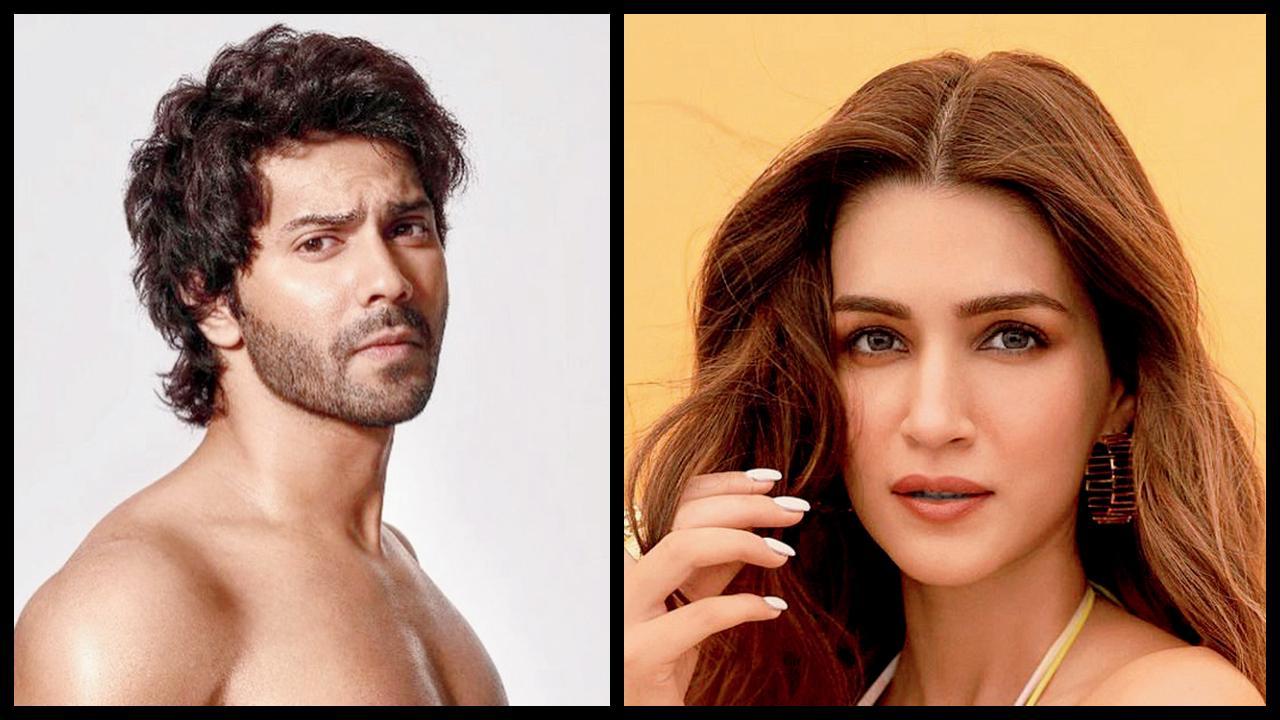 વરુણ ધવન અને ક્રિતી સૅનન