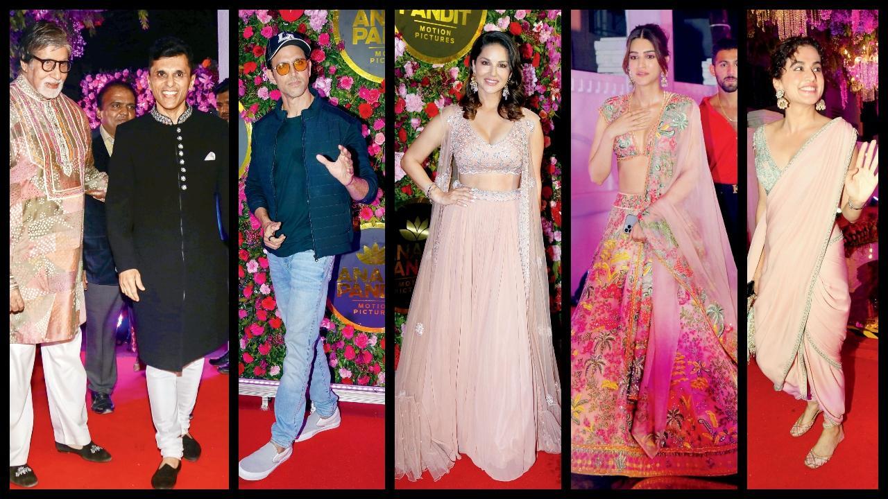 પ્રી-દિવાલી પાર્ટીમાં કલાકારો