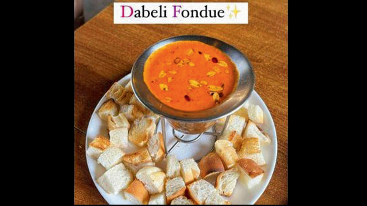 હવે આવી રહ્યું છે સ્વિસ દાબેલી ફૉન્ડ્યુ
