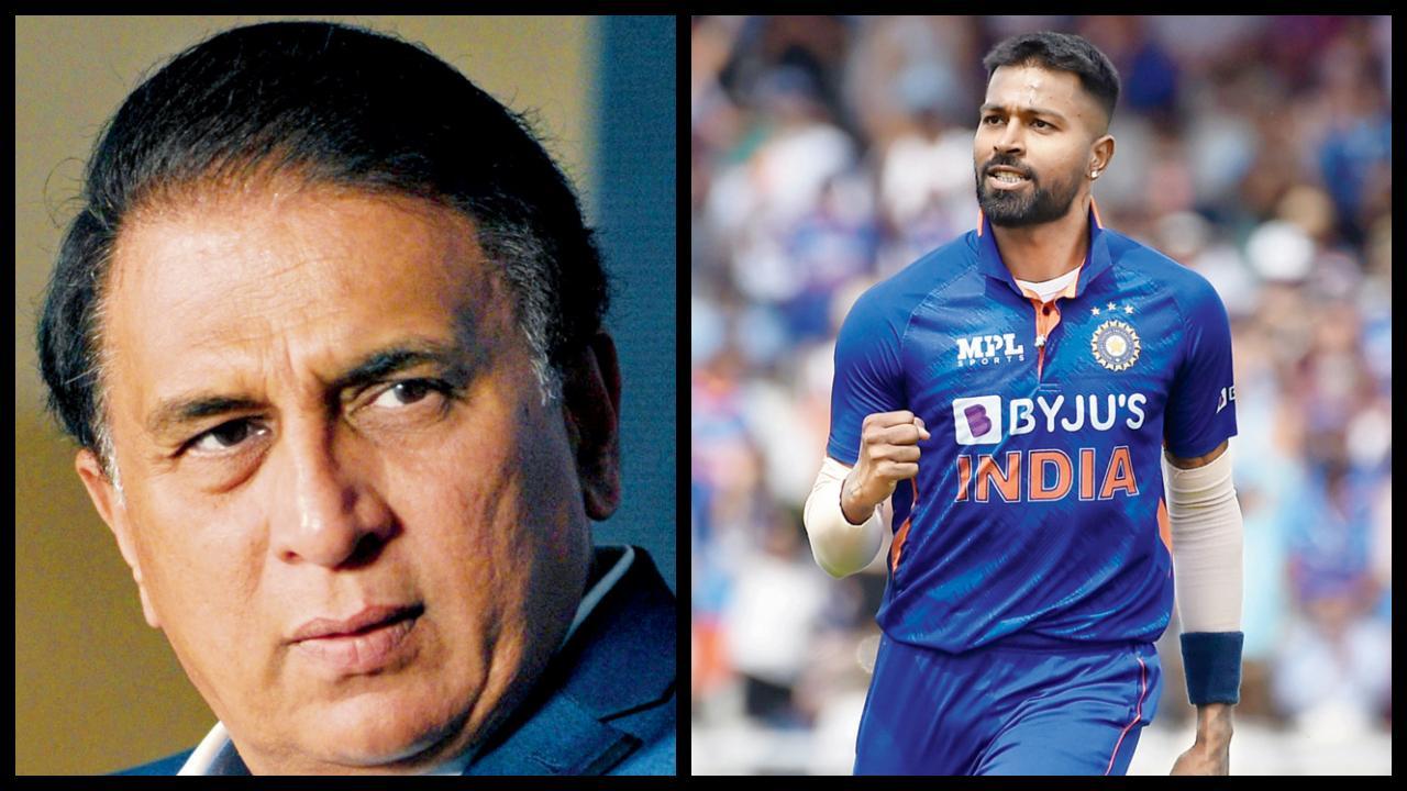 સુનીલ ગાવસકર અને હાર્દિક પંડ્યા