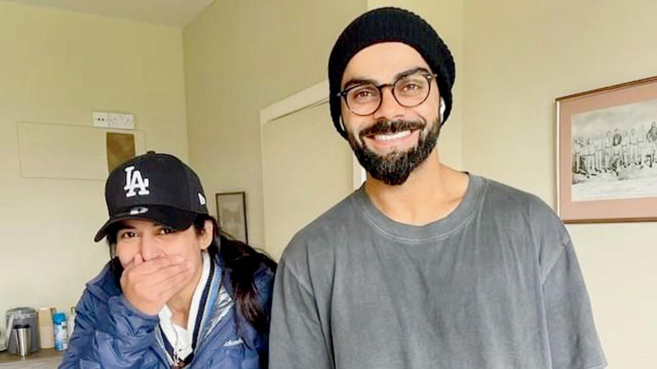 વિરાટ કોહલી અનુષ્કાની કૉ-સ્ટાર સાથે