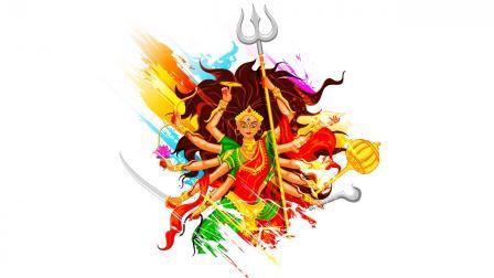 દુર્ગા માતા (તસવીર સૌજન્ય : આઇસ્ટૉક)