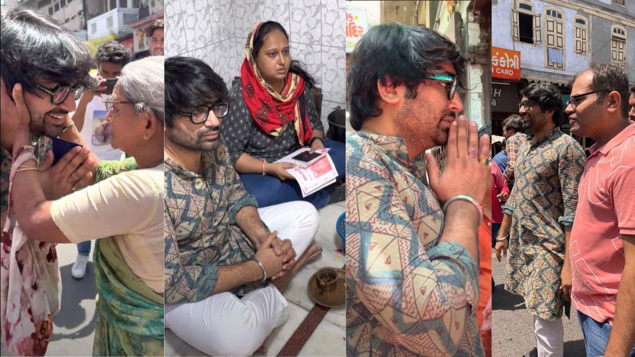 મલ્હાર ઠાકરે વિઝા હનુમાન મંદિરે માથું ટેકવ્યું પોતાના વિઝા માટે
