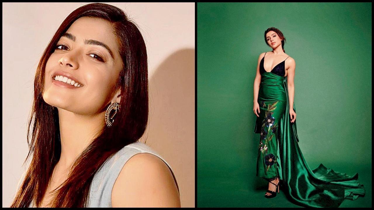 રશમિકા મંદાના અને સમન્થા રૂથ પ્રભુ