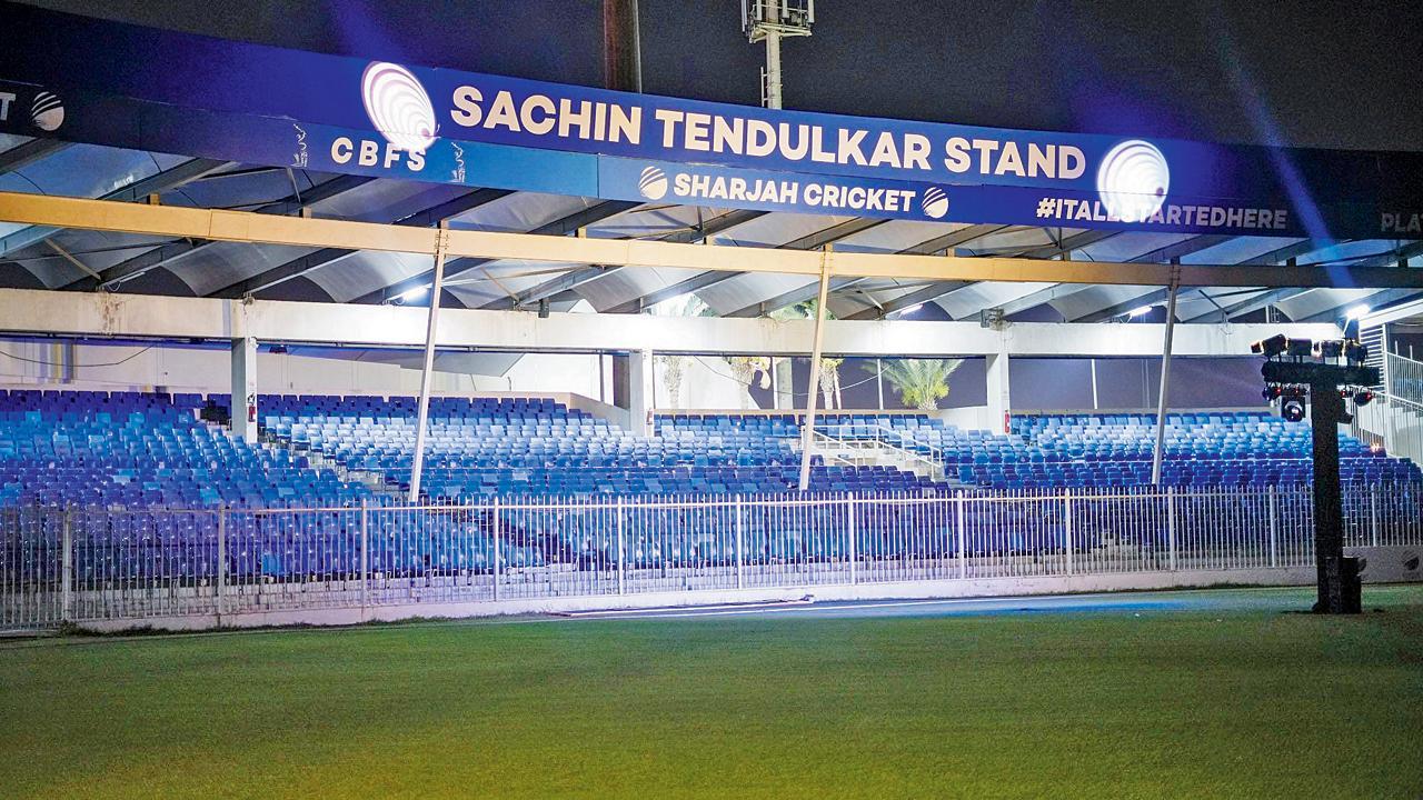 શારજાહમાં હવે જોવા મળશે ‘સચિન તેન્ડુલકર સ્ટૅન્ડ’