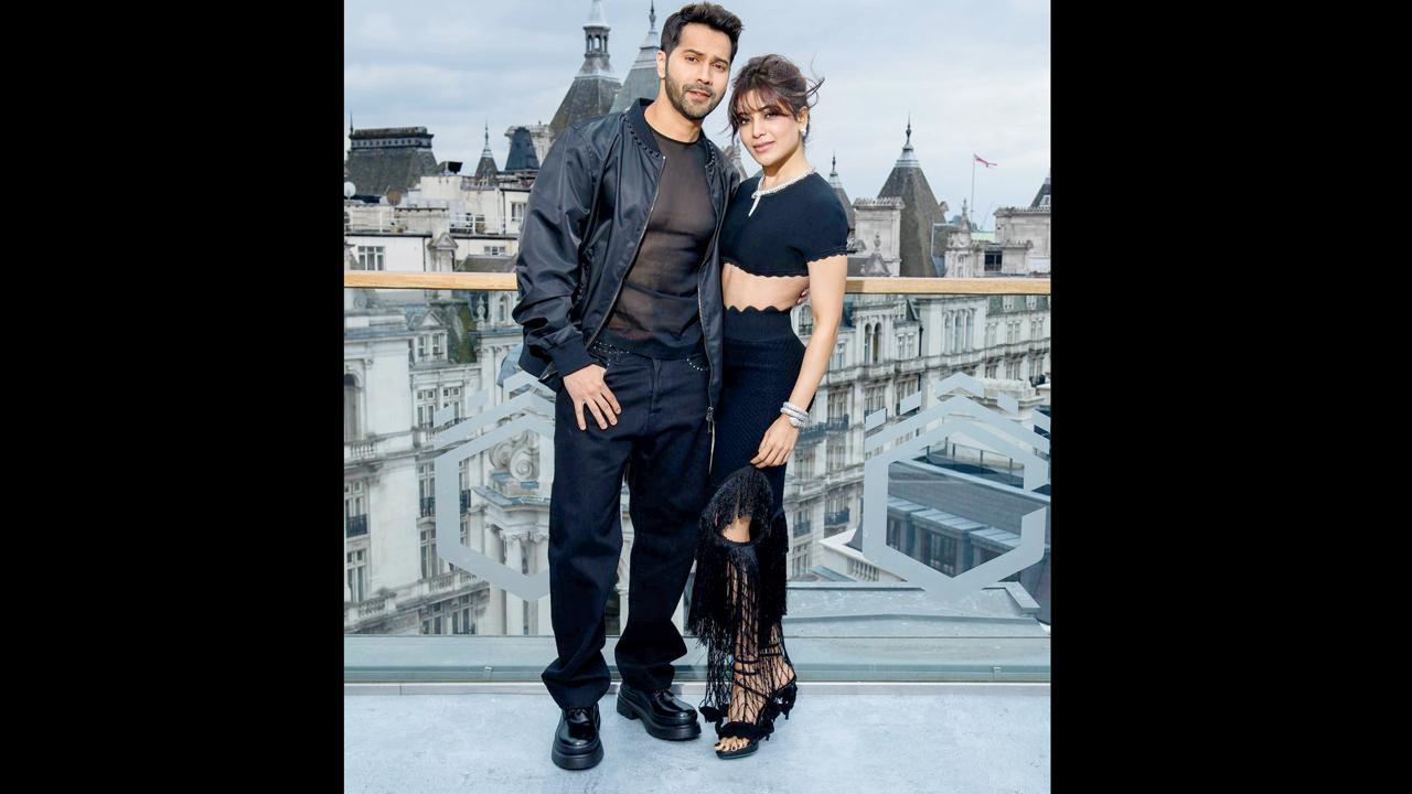 ‘સિટાડેલ’ના પ્રીમિયરમાં વરુણ અને સમન્થાનું બ્લૅક મૅજિક