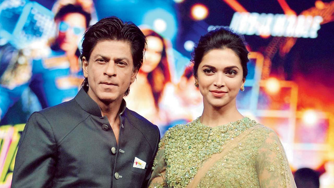 શાહરુખ ખાન અને દીપિકા પાદુકોણ