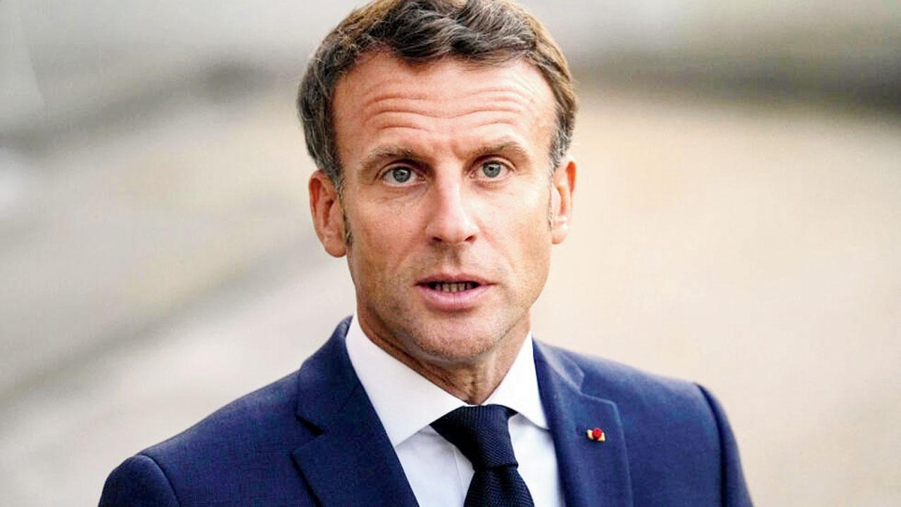 ફ્રેન્ચ પ્રેસિડન્ટ ઇમૅન્યુએલ મૅક્રૉન