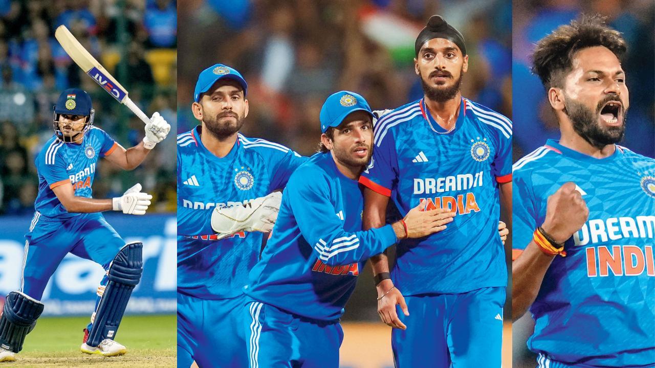 શ્રેયસ ઐય્યર, રવિ બિશનોઈ , મુકેશ કુમાર , અરશદીપ સિંઘ 