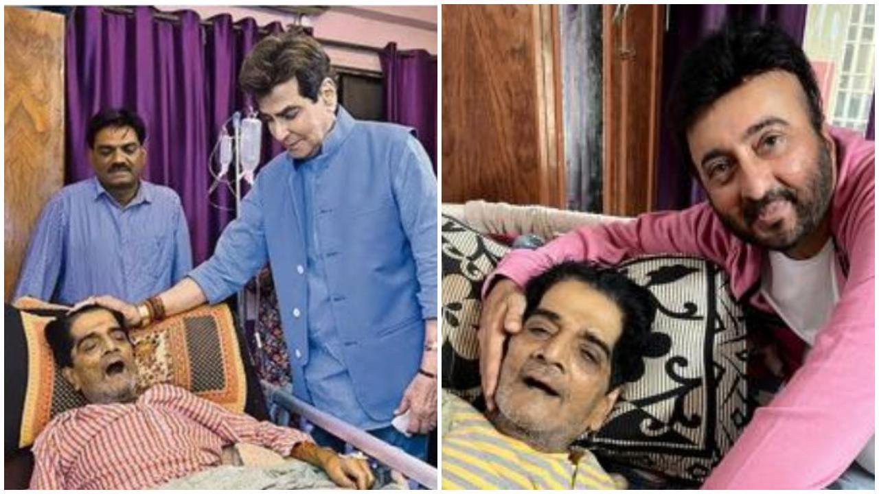  જુનિયર મહેમૂદ સાથે જિતેન્દ્ર અને માસ્ટર રાજુ