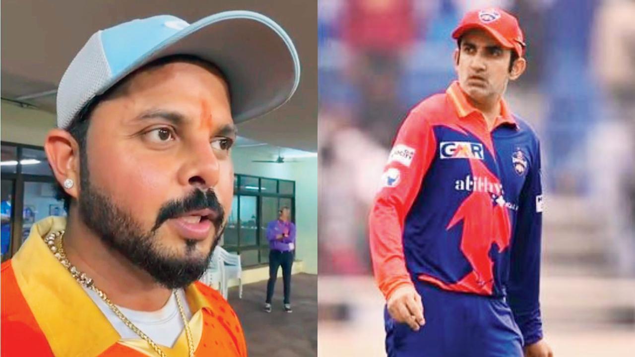 એસ શ્રીસંથ , ગૌતમ ગંભીર 