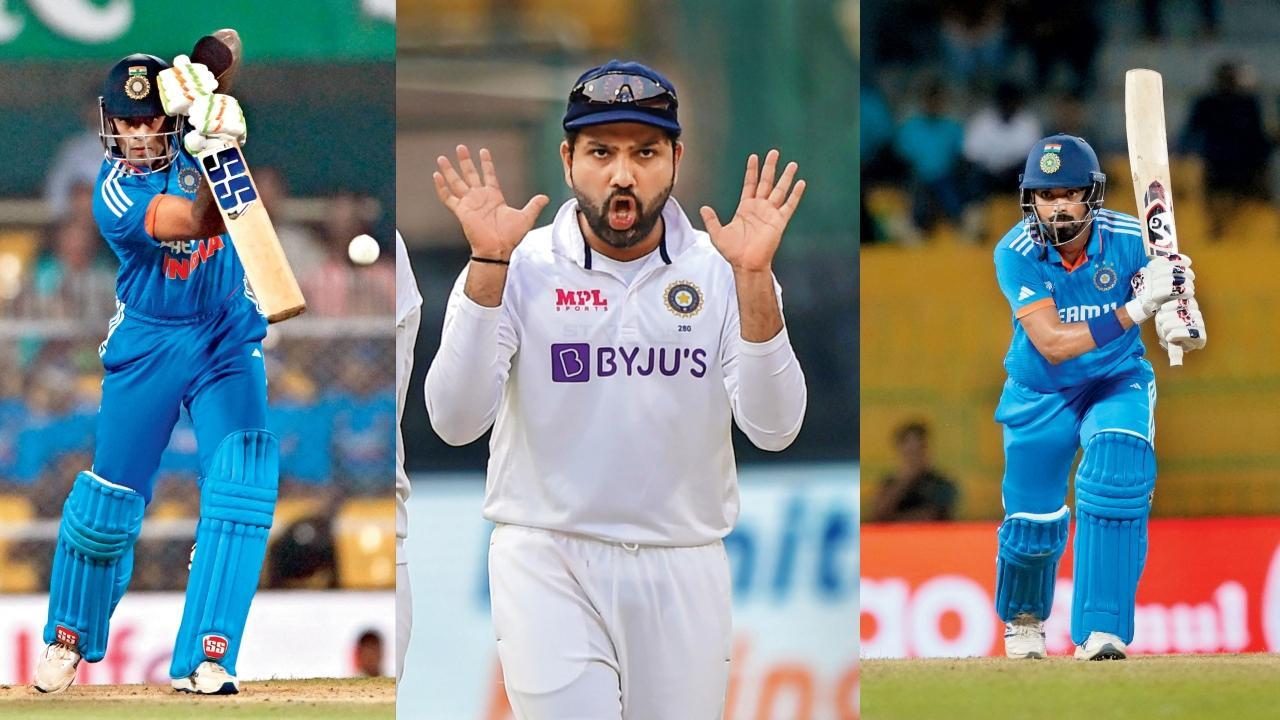 સૂર્યકુમાર યાદવ, રોહિત શર્મા, કે. એલ. રાહુલ