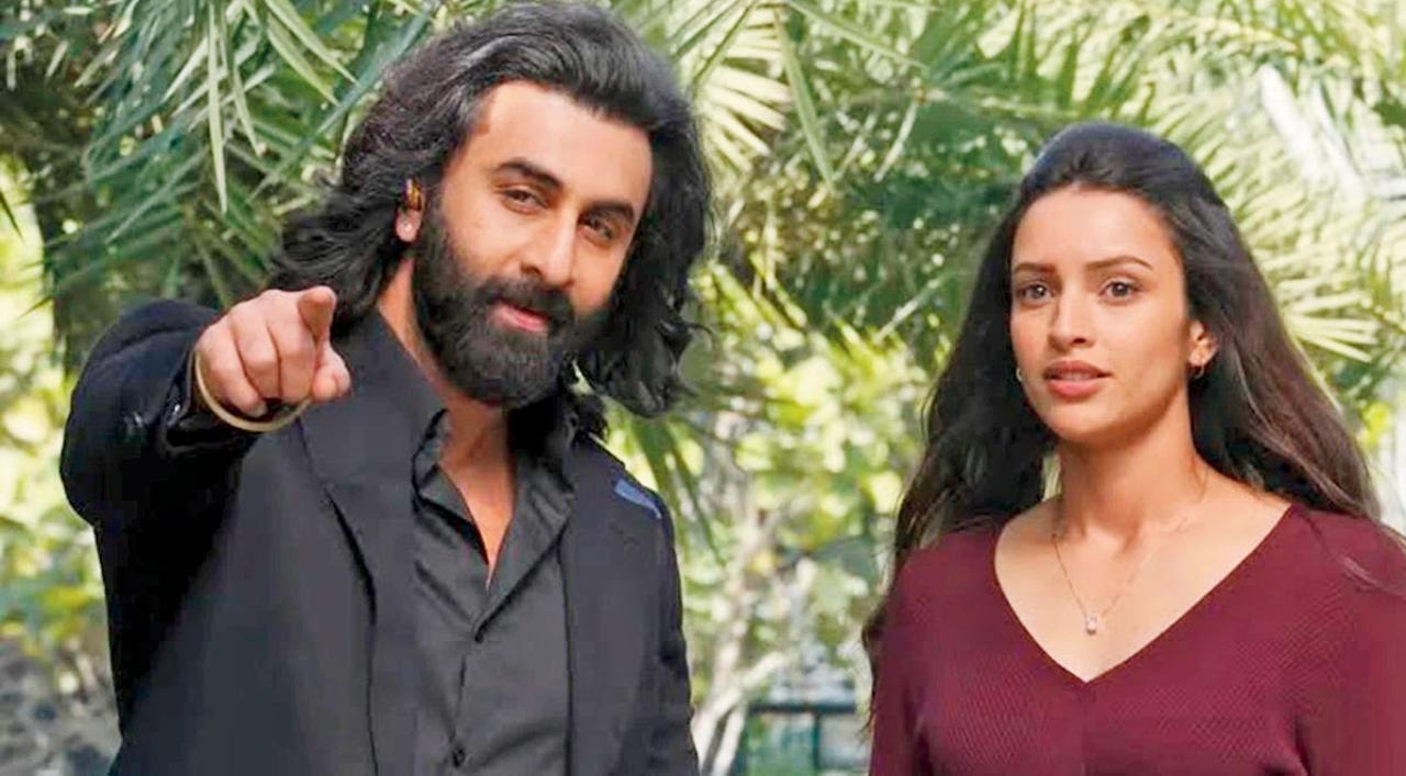 રણબીર કપૂર , તૃપ્તિ ડિમરી 