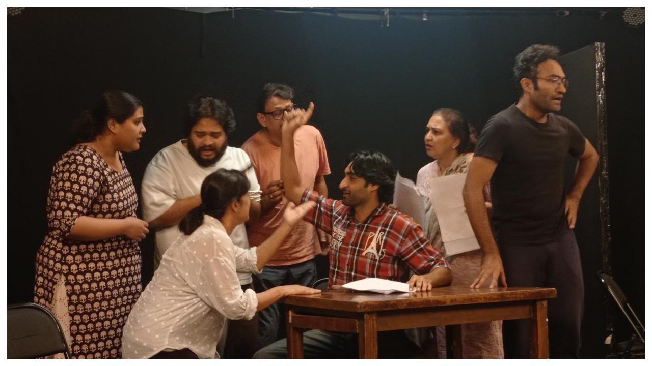 બાગી અલેબેલેના કલાકારો રિહર્સલ દરમિયાન - તસવીર સૌજન્ય પીઆર