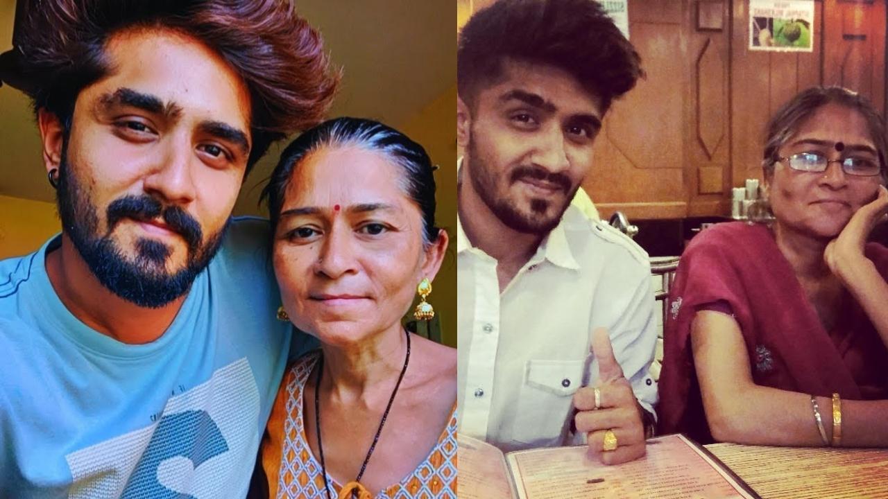 જય જાની મમ્મી સાથે