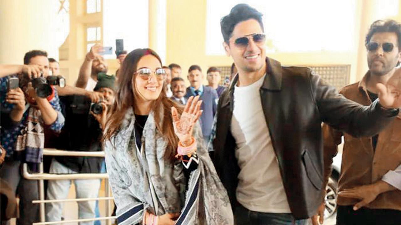 કિયારા અડવાણી અને સિદ્ધાર્થ મલ્હોત્રા