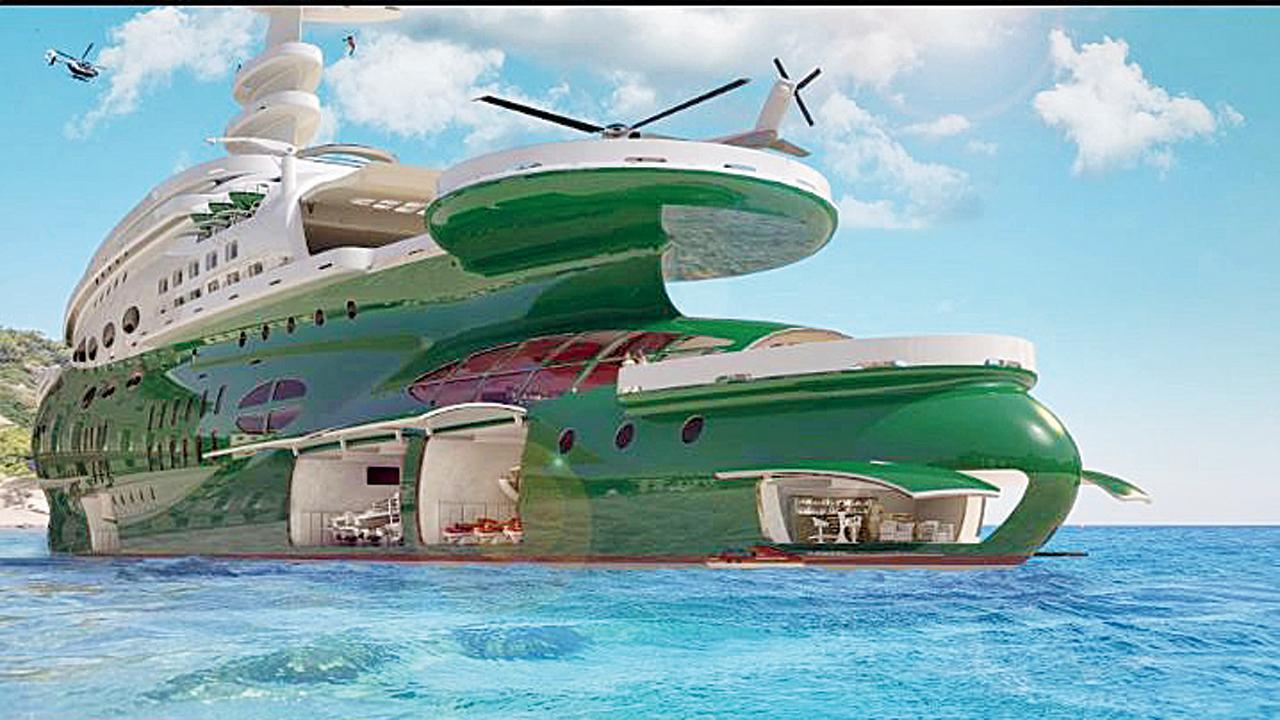 ૯૯.૪૯ અબજની તરતી લૅબોરેટરી અને હૉસ્પિટલ