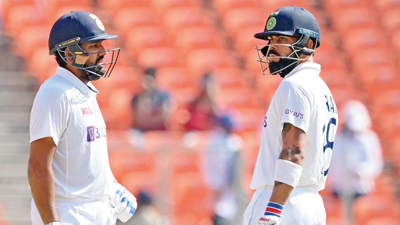 રોહિત શર્મા અને વિરાટ કોહલી