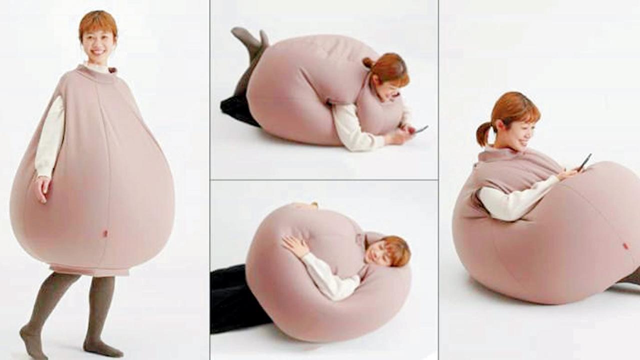 પહેરી શકાય એવી બીન બૅગ